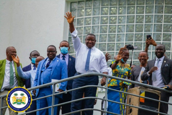 Sierra Leone’s President Julius Maada Bio Congratulates Leone Stars, Urges Sierra Leoneans to Dream Big