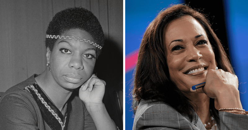 Nina Simone and Kamala Harris
