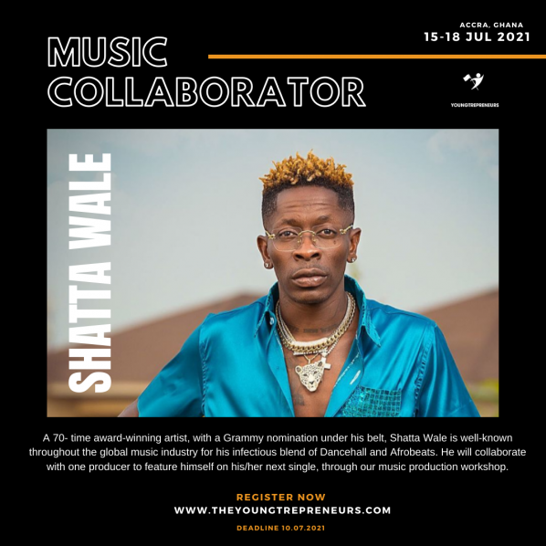 Shatta Wale for Youngtrepreneurs
