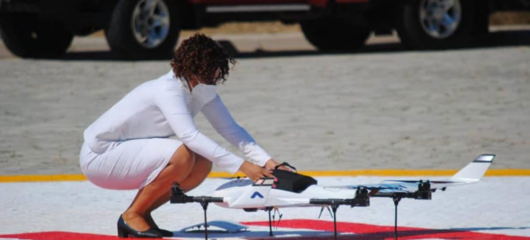 Drones deliver blood to prevent maternal death in Botswana