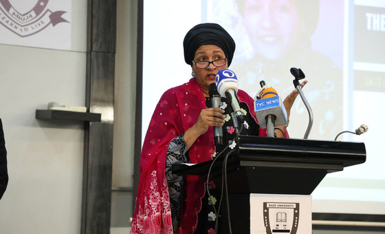 Prevention, only ‘sustainable solution’ to conflict, deputy UN chief tells Nigerian law students