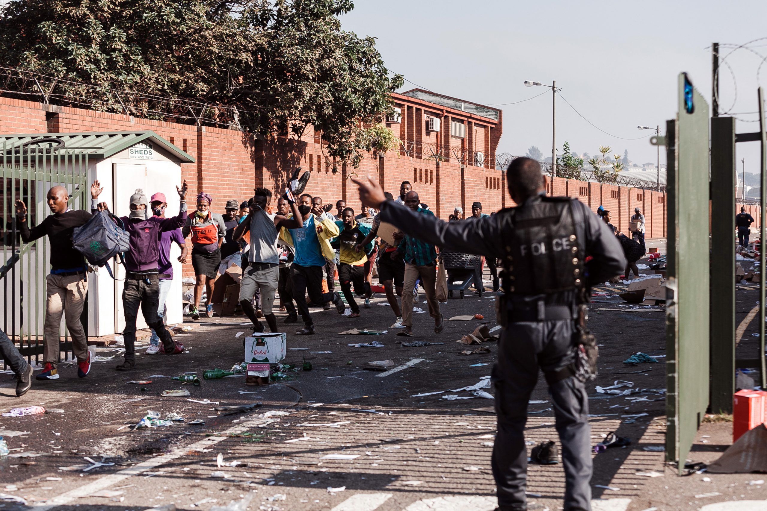 SAFRICA-POLITICS-UNREST