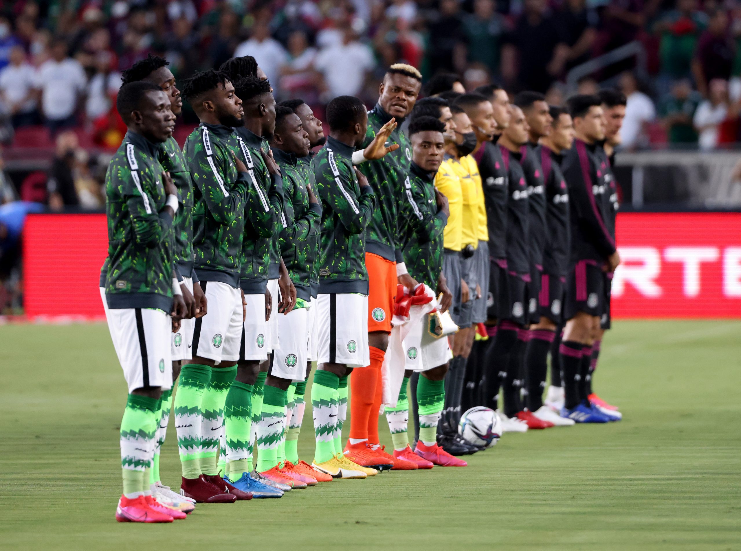 Nigeria v Mexico
