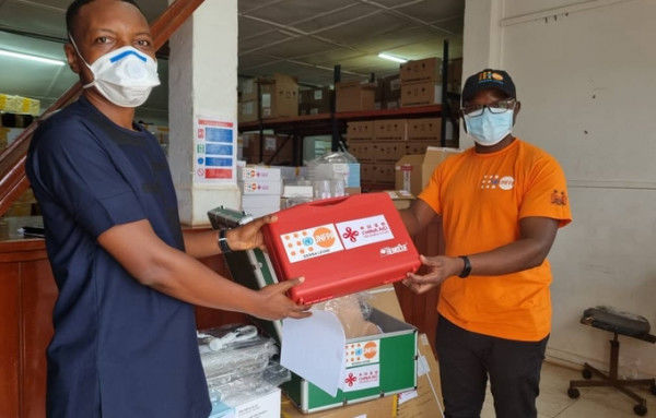 UNFPA supports Ministry of Health and Sanitation with equipment critical in building a strong healthcare worker force