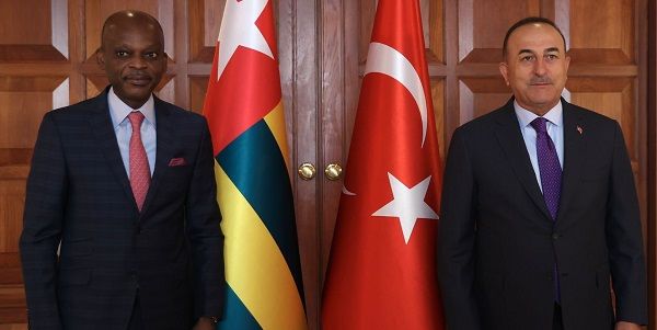 Meeting of Foreign Minister Mevlüt Çavusoglu with Foreign Minister Robert Dussey of Togo, 26 July 2021