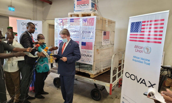 Coronavirus – Niger: United States Donates Second Batch of 151,200 COVID-19 Vaccines to Niger