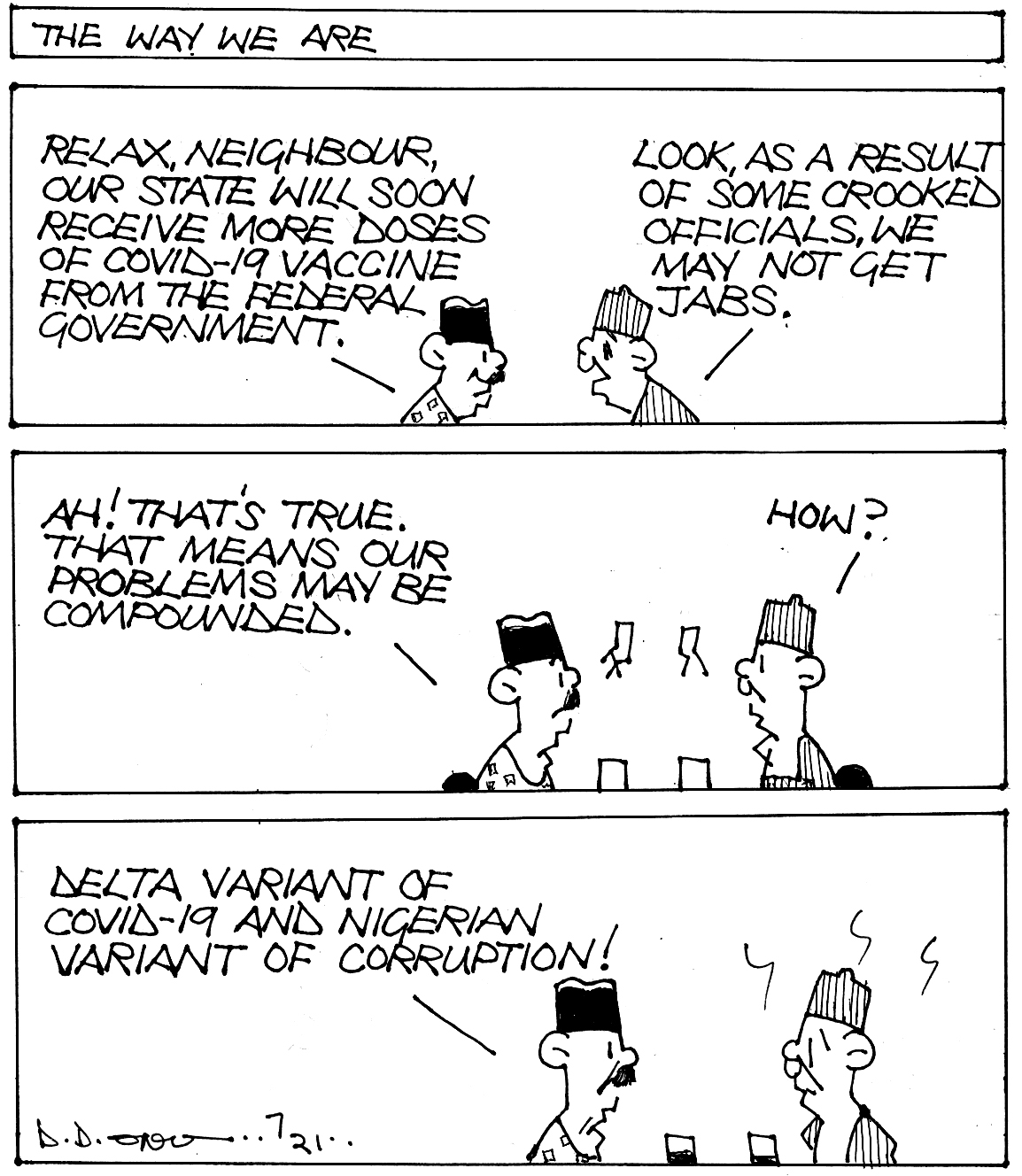 Cartoon 22-7-21
