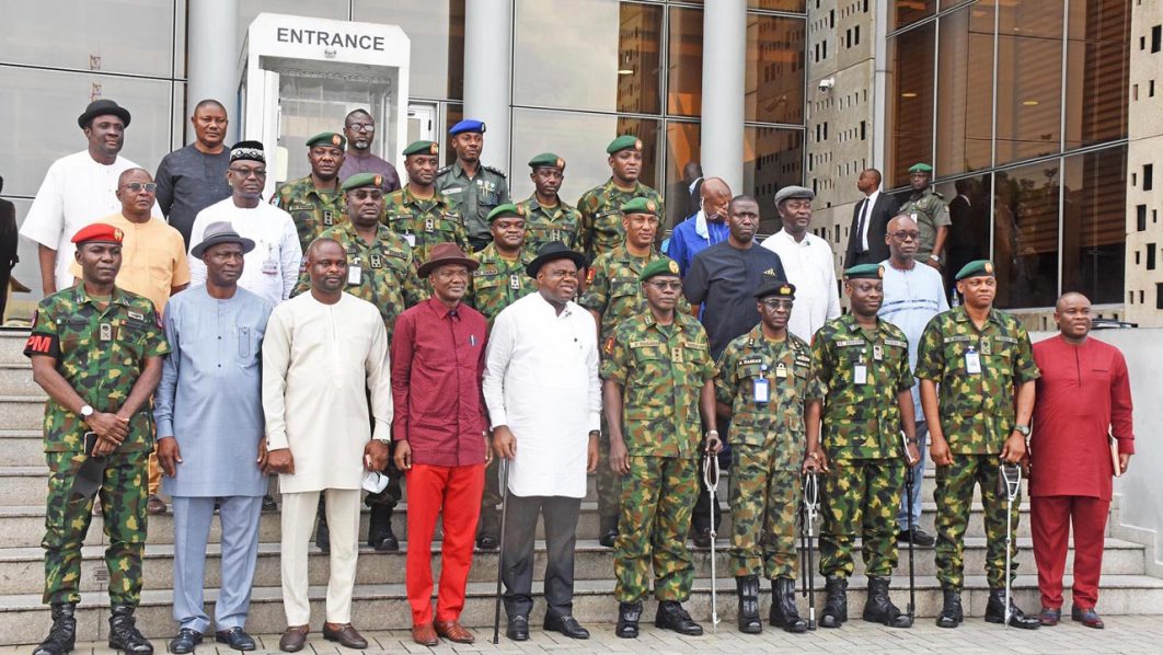 Pic 5 CAS, Faruk Yahaya visits Gov. Diri in Bayelsa