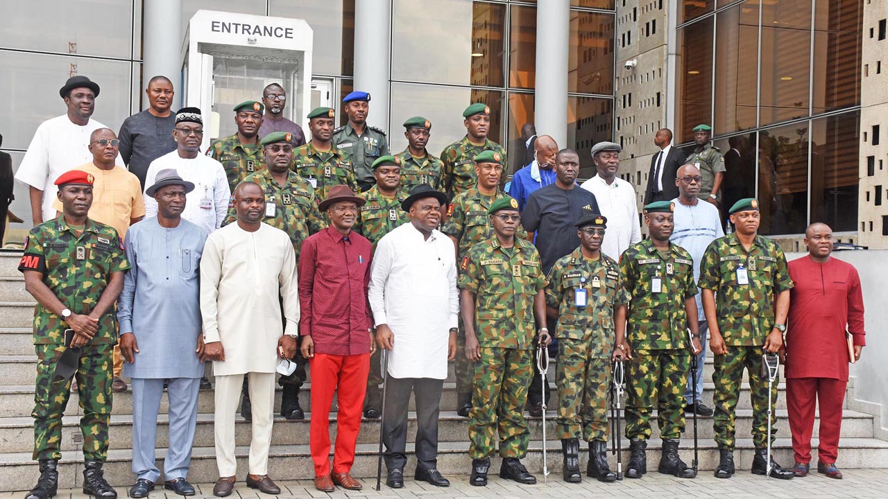 Pic 5 CAS, Faruk Yahaya visits Gov. Diri in Bayelsa