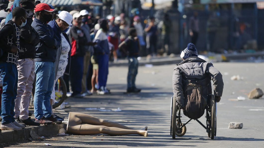 SAFRICA-POLITICS-UNREST