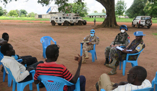 UNMISS Peacekeepers Undertake a Follow-up patrol to Rokon in Central Equatoria
