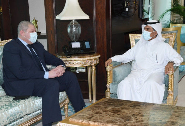 Secretary-General of Ministry of Foreign Affairs Meets Egyptian Charge D’Affaires