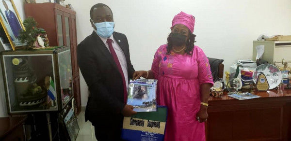 UN Resident Coordinator discusses Culture & Tourism with Minister Pratt