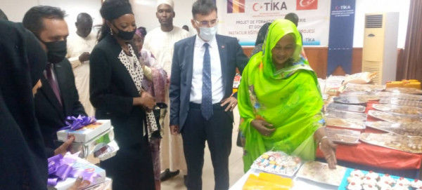 Chadian Women Supported by TIKA Contribute to Production