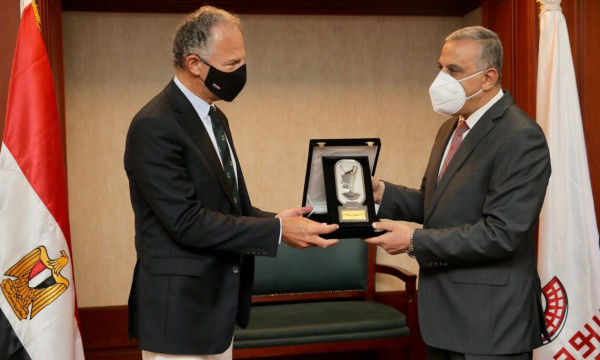 U.S. Ambassador Meets Sohag Governor, Visits Abydos, the Red and White Monasteries