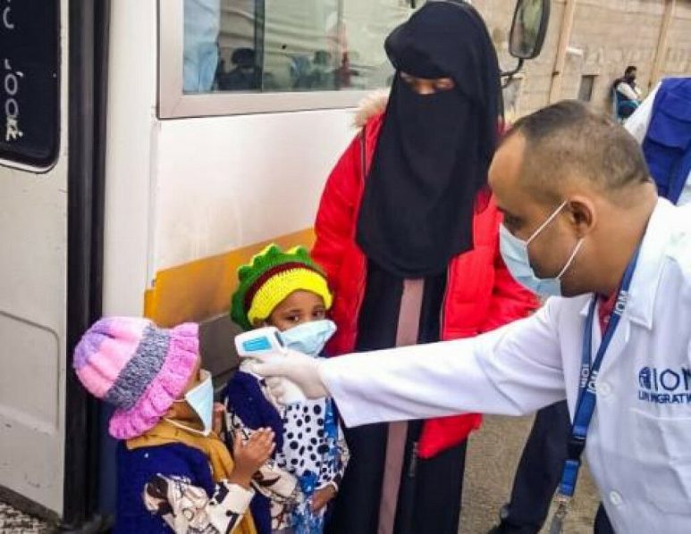 Humanitarian Flight Safely Returns Ethiopian Migrants From Yemen