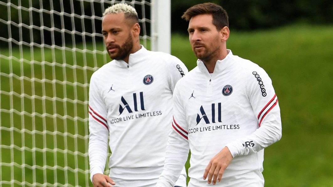 Neymar and Messi