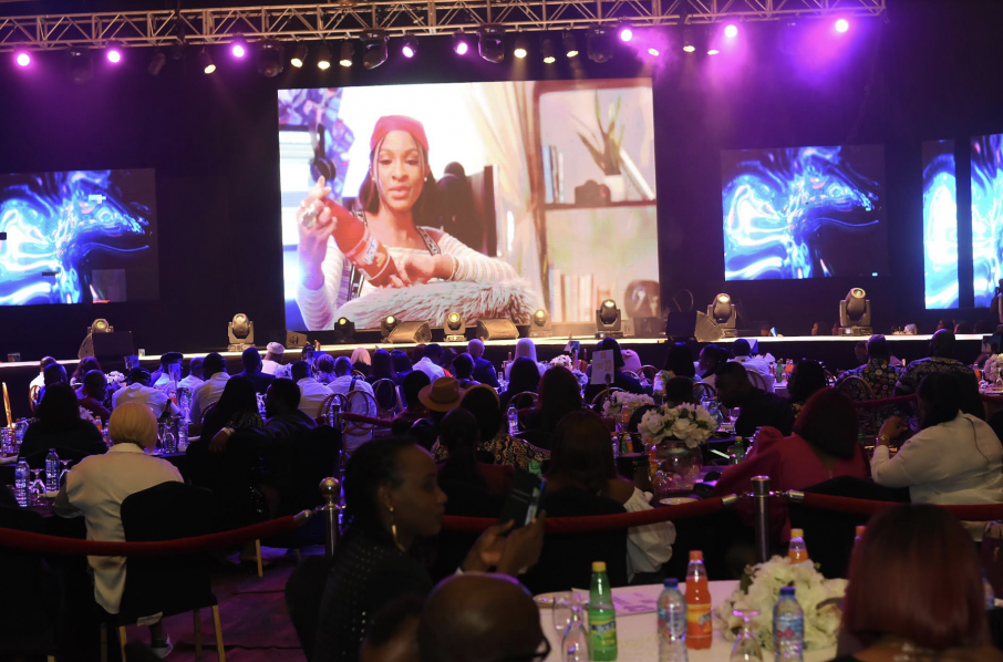 Bold Ginger Soft Drink on display during the 15th edition of The Chronicles of Ushbebe Comedy Show, sponsored by Bold Soft Drink, held recently at Eko Hotel and Suites, Lagos.
