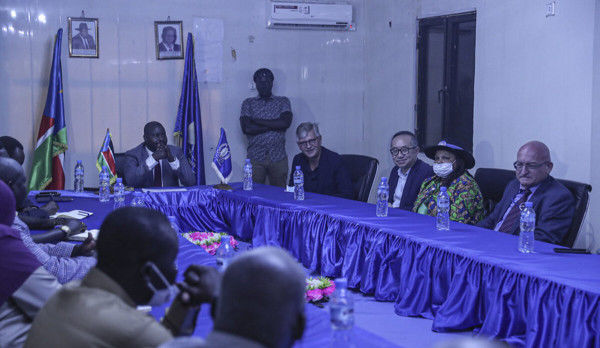 UN Peace Chief Visits Conflict and Flood-affected Malakal in South Sudan