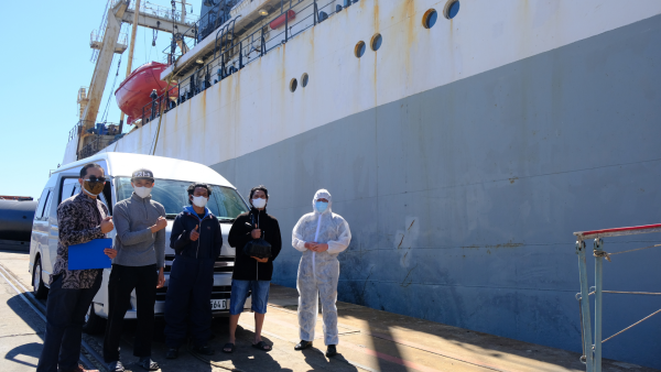 The Visit of the Indonesian Consul General to Cape Town at The Cape Town Port for Life Skills Activities