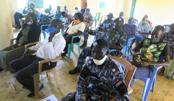 United Nations Police (UNPOL) builds community policing capacities to bolster safety and security of residents on Tonj south
