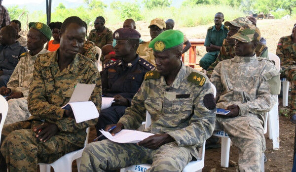 UNMISS trains South Sudanese military commanders on human rights and international humanitarian laws