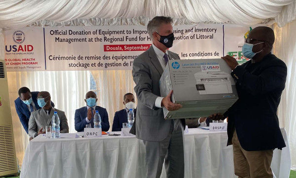 U.S. Government Donates Equipment to the Regional Fund for Health Promotion in Littoral Region on the Occasion of the World Pharmacists Day