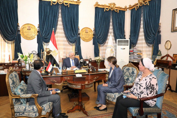 The Minister of Education and the United Nations Resident Coordinator in Egypt Explores Potential Areas of Cooperation