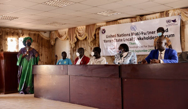 Forum to enhance understanding of the Revitalized Peace Agreement witnesses encouraging response in Kuajok