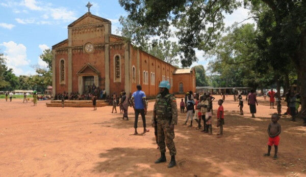 UNMISS peacekeepers continue to protect displaced families in Tambura