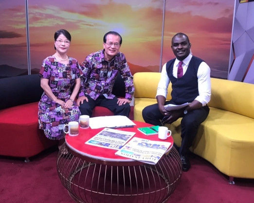 Ambassador and Madam Horie’s Appearance on TV (KBC “Good Morning Kenya”)