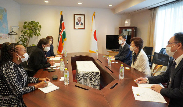Chairperson of Asia Pacific and Africa Women’s Economic Association called on H.E. The Ambassador