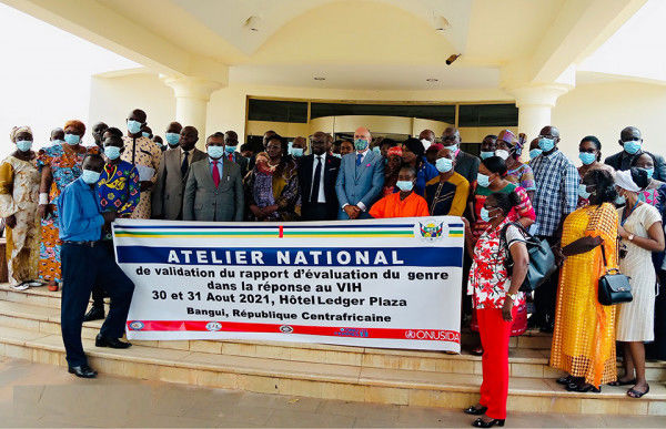 Central African Republic adopts plan to address gender inequality in the AIDS response