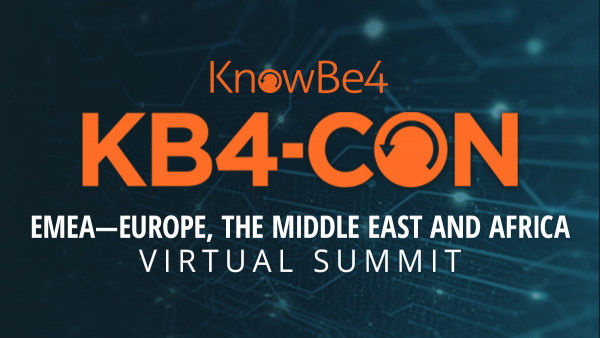 KB4-CON EMEA to Strengthen Organisations’ Human Firewalls
