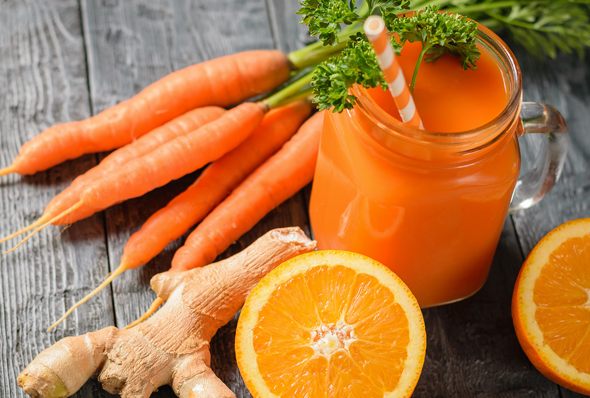 Carrot juice. Photo eMediHealth