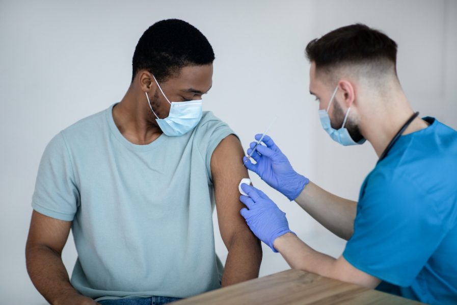 Man Taking Vaccine Image Istock (1)