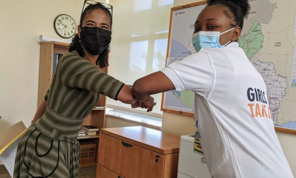 Meet 16-year-old Trinicious Wesseh, USAID Liberia Mission Director for the Day