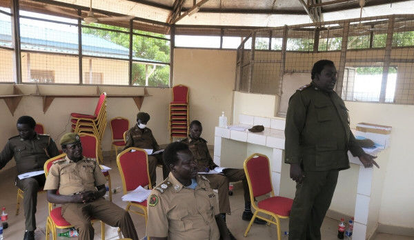 UNMISS Trains Officers of the Bentiu Central Prison on Records Management, Provides Equipment to Facilitate their Work