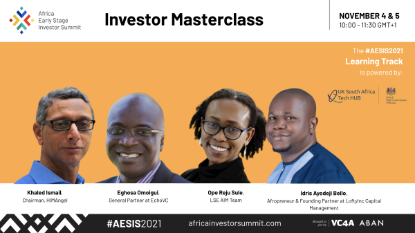 VC4A & ABAN Announce New Partnership with the UK Government While Gearing up to the Africa Early Stage Investor Summit #AESIS2021