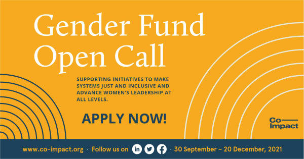 Co-Impact Fund to Advance Gender Equality and Women’s Leadership