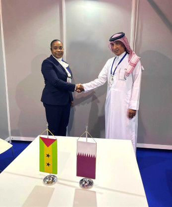 Minister of State for Foreign Affairs Meets Sao Tome and Principe Foreign Minister