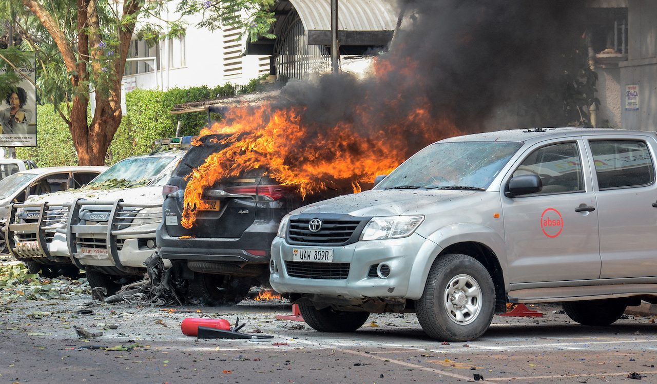 UGANDA-EXPLOSION