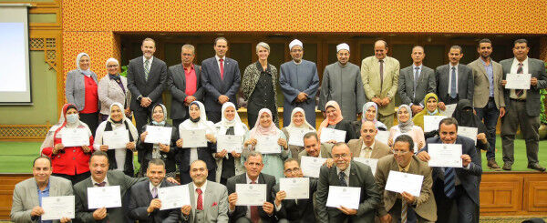 U.S. Embassy Celebrates the First Graduating Cohort of Al Azhar Institutes English Teachers Training Program