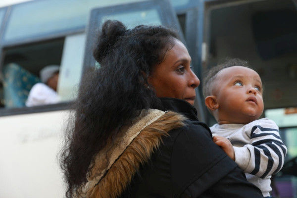Libya: First evacuation flight to Niger in over a year brings 172 asylum-seekers to safety