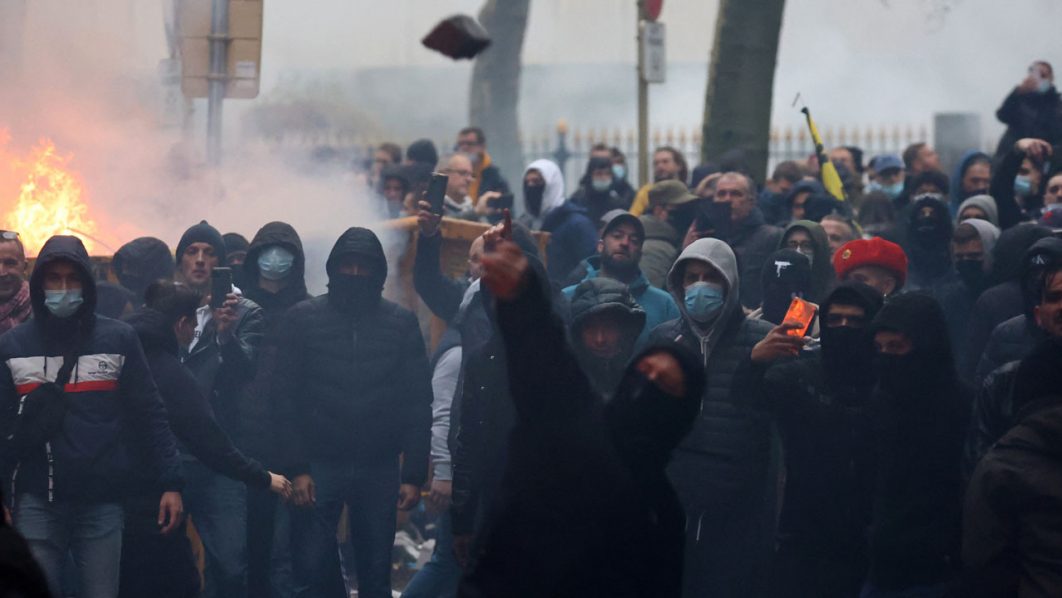 BELGIUM-POLITICS-HEALTH-VIRUS-DEMO