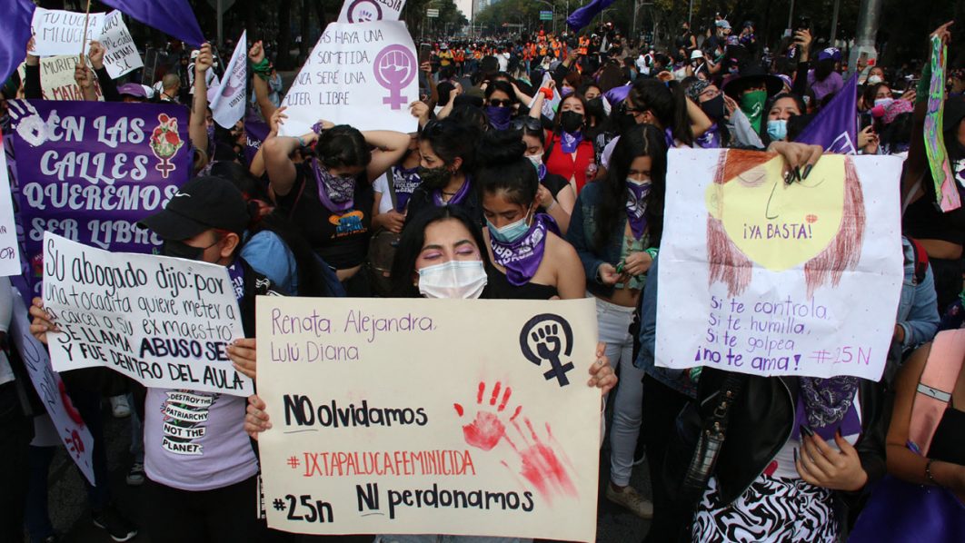 MEXICO-WOMEN-VIOLENCE-DAY-DEMO
