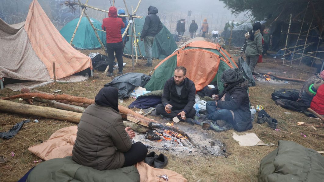 BELARUS-POLAND-MIGRANTS-EU
