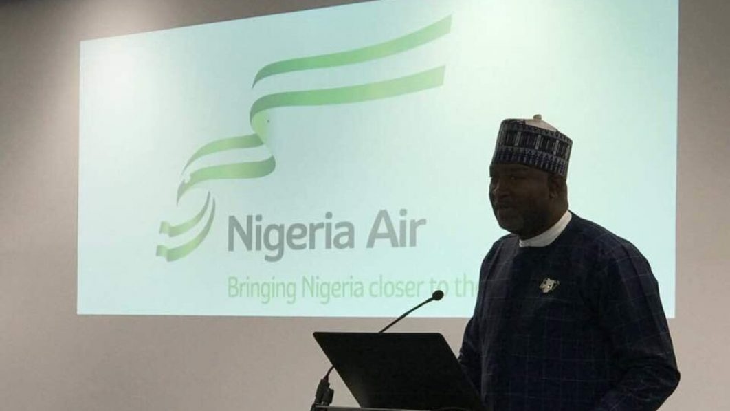 Nigerian-Aviation-Minister-Hadi-Sirika-at-the-launch-of-Nigeria-Air-1280×720