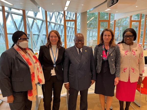 President Nana Akufo-Addo unveils EUR 82.5 million Team Europe backing for Ghana’s COVID-19 national response plan during visit to European Investment Bank