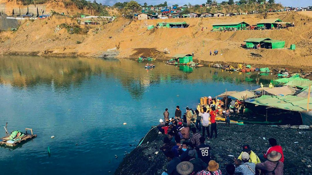 MYANMAR-MINING-ACCIDENT